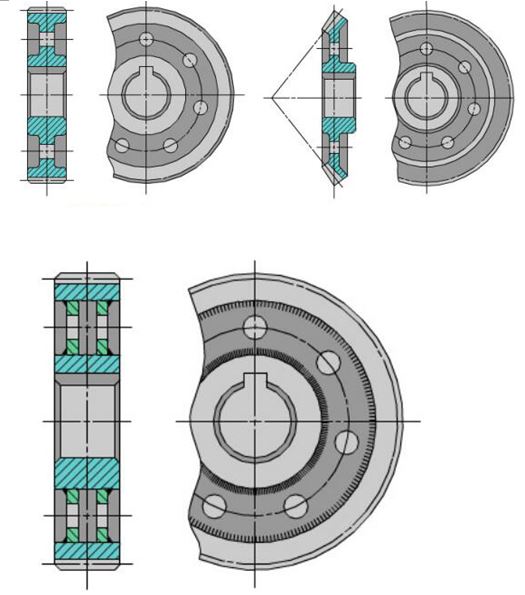 Hollow rotating table